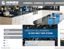 Tablet Screenshot of habu.de